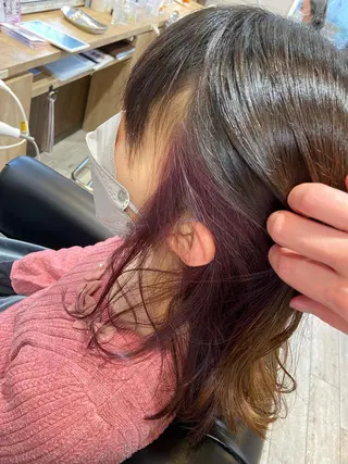 カラー 🪼高評価🪼 💎柴崎の藤咲💎のヘアスタイル