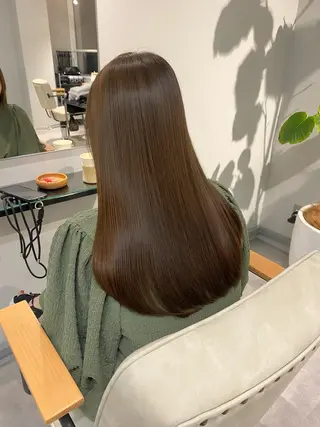 ロング カラー 🎀暖色カラー／ボブ 🎀MOMONAのヘアスタイル