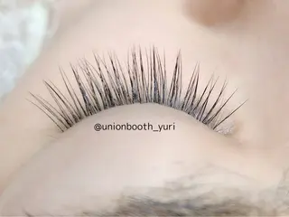 マツエク・マツパ UNIONBOOTH YURIのマツエク・マツパデザイン