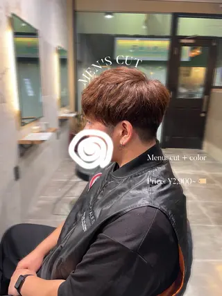 カラー メンズ La fith hair SHIN 大分所属・Lafith 大分／ ヨッシーのヘアスタイル