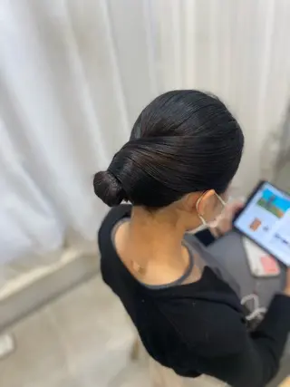 ヘアアレンジ 谷川 李奈のヘアスタイル