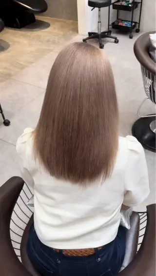 セミロング カラー ブロンド/ベージュ系 /🪽そうま🪽のヘアスタイル