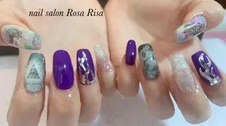 セミロング ネイル ネイルスタジオ シェイクユアハンズのネイルデザイン