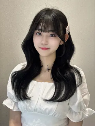 ロング MAEUL NAGOYA所属・⛓ワンホンレイヤー 🥀🖤/あいりのヘアスタイル