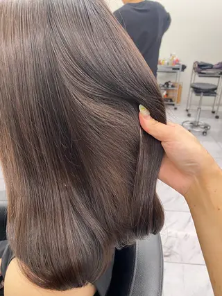 ミディアム カラー ヘアアレンジ キッズ TRUNAIL&EYE所属・TRU Shino🦋のマツエク・マツパデザイン