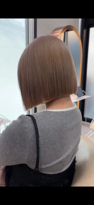 ミディアム カラー ボブ/髪質改善 jionのヘアスタイル