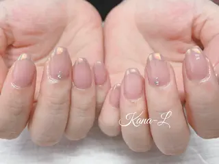 カラー ネイル 芦辺 香奈のネイルデザイン