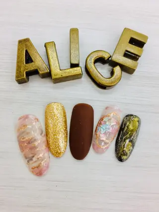 ネイル 美容室Alice kyoのネイルデザイン
