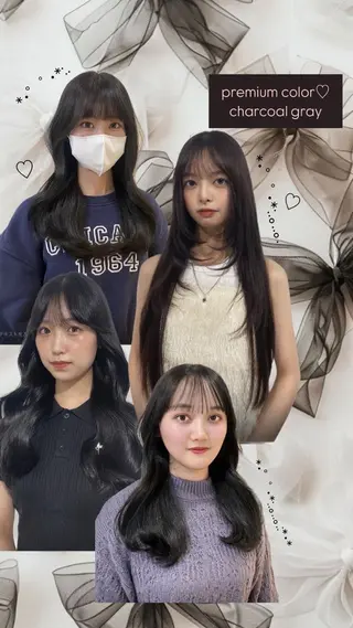 カラー AO所属・RISAKO 艶髪モテヘア🎀府中のヘアスタイル