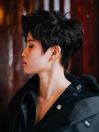 ショート 福島 浩司のヘアスタイル