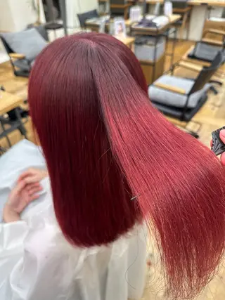 ミディアム カラー 🤍 maaya🤍のヘアスタイル