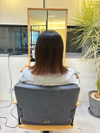 ミディアム Hair pocket ritta所属・坂田 汐里のヘアスタイル