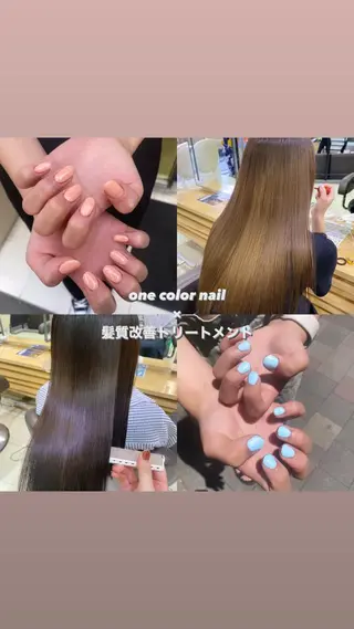 ロング ネイル fameu / hinaの眉毛・アイブロウイメージ