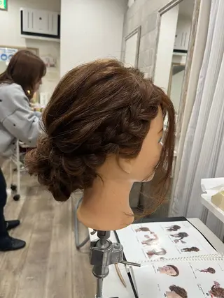 ヘアアレンジ ALPHA CUT VILLA所属・大橋 美紀 アルファカットヴィラのヘアスタイル