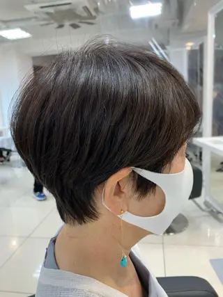 ショート 【美髪ソムリエ】 ✂️✨飯田哲也のヘアスタイル