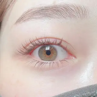 マツエク・マツパ アイブロウ レイヤー/艶カラー /韓国ヘア/高松のヘアスタイル