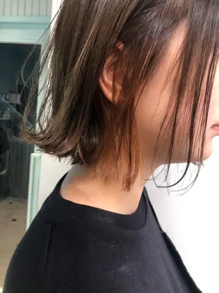 ミディアム カラー 韓国艶カラー🇰🇷 DISCO💙のヘアスタイル