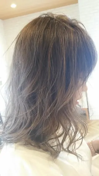 カラー 北野 親善のヘアスタイル