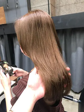 セミロング カラー GO TODAY SHAiRE SALON 原宿本店所属・ボブ/レイヤー/ ハッシュカット/河内のヘアスタイル