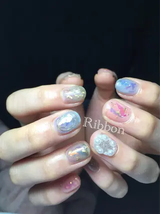 ネイル トップネイリスト Ribbon立川店のネイルデザイン
