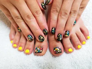 ネイル 河野ちえ (雑誌掲載サロン)のネイルデザイン