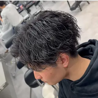 パーマ メンズ OVARL by apish所属・【メンズパーマ】 横田結希のヘアスタイル