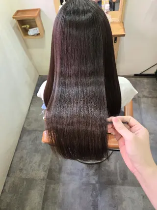 ロング ️🩵美髪矯正 みおのヘアスタイル