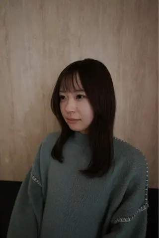 セミロング カラー レイヤー/艶カラー /yuan⟡.·のヘアスタイル