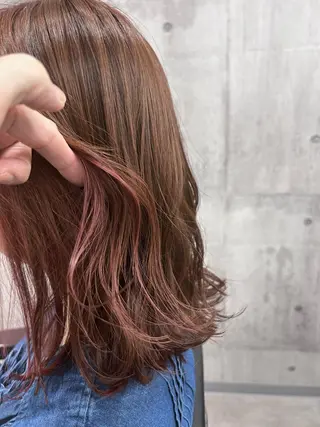 ミディアム カラー newi赤羽 ✂️KEN✂️のヘアスタイル