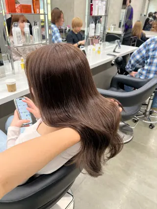 ロング カラー 韓国レイヤーカット /REIのヘアスタイル