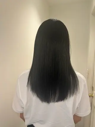 ロング カラー 湯浅 美葉のヘアスタイル