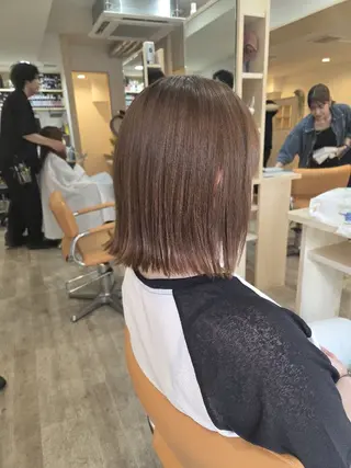 ミディアム 龍 悠紀のヘアスタイル