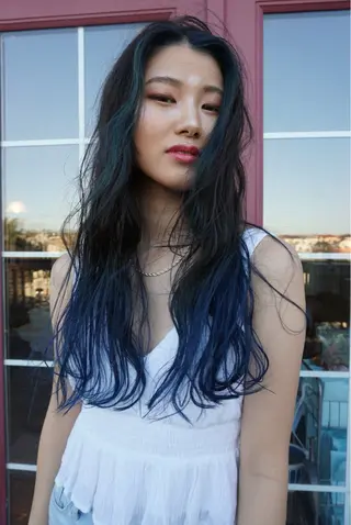 ロング カラー ヘアアレンジ 庄司 桜のヘアスタイル