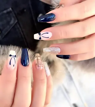 ネイル 大人可愛いネイル🎗 Hinaのネイルデザイン