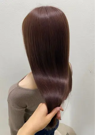 ロング 艶カラー/マツエク /サキのヘアスタイル