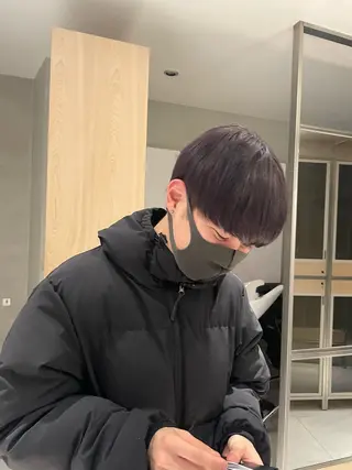 カラー ヘアアレンジ メンズ 艶髪/レイヤーカット 🐣misakiのヘアスタイル