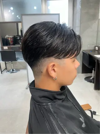 ショート メンズ メンズモテパーマ💙 fuwaのヘアスタイル