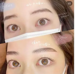 マツエク・マツパ アイブロウ ロレインブロウ岡崎店所属・ロレインブロウ 今村のマツエク・マツパデザイン