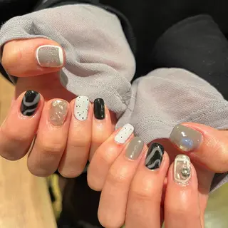 ネイル kurogi nanakaのネイルデザイン