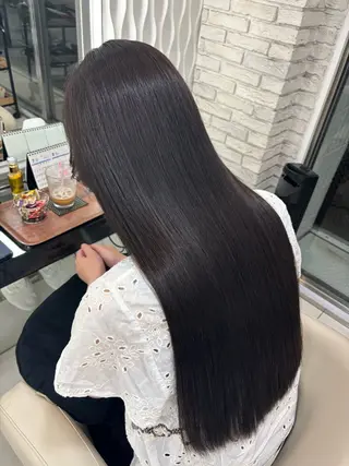 ロング ABE SYOKAのヘアスタイル