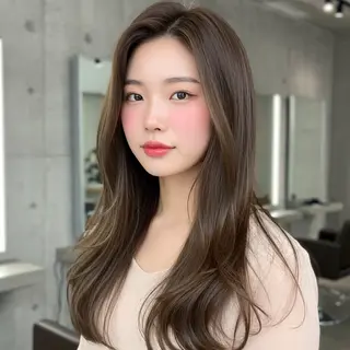 ロング 似合わせボブ✖️ 韓国レイヤー✨小関のヘアスタイル