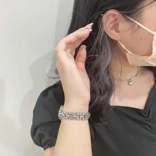 ミディアム yohaku所属・yohaku misakiのヘアスタイル