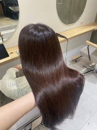 ロング カラー AIN.ANLY.所属・韓国ｶﾞｰﾘｰ 🎀ミスズ🩰のヘアスタイル