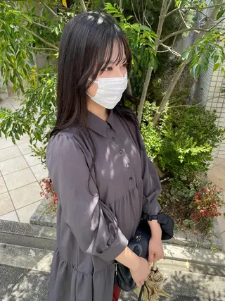 ロング 亀川蓮 Agu hairのヘアスタイル