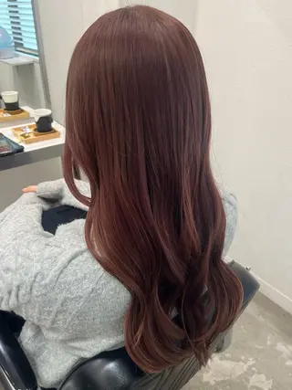 ロング カラー 韓国ヘア🇰🇷 HINAのヘアスタイル