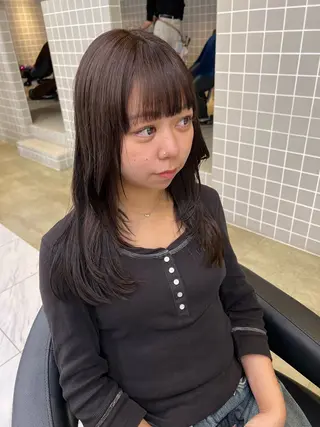 ロング カラー 韓国レイヤーカット /REIのヘアスタイル