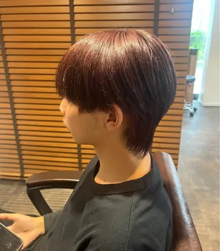 カラー メンズ 横井 香歩のヘアスタイル