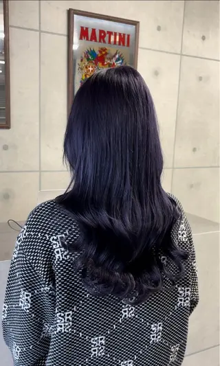 ロング カラー Re:Live 澁谷玄のヘアスタイル