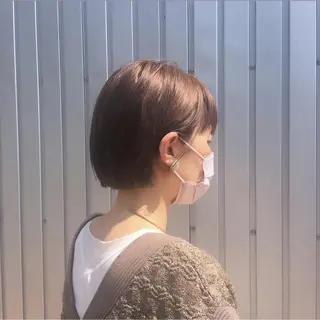 ショート カラー 中村 碧のヘアスタイル