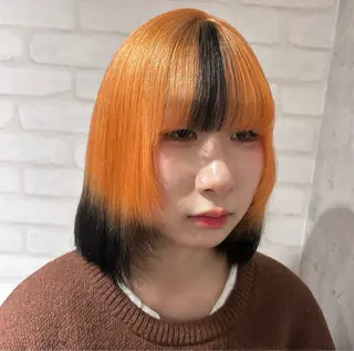 ショート カラー ブリーチ/エクステ/ 19歳/新宿/アリルのヘアスタイル